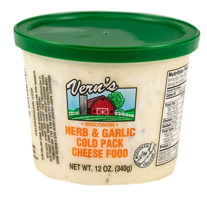 Vern's Herb & Garlic Cheese Spread